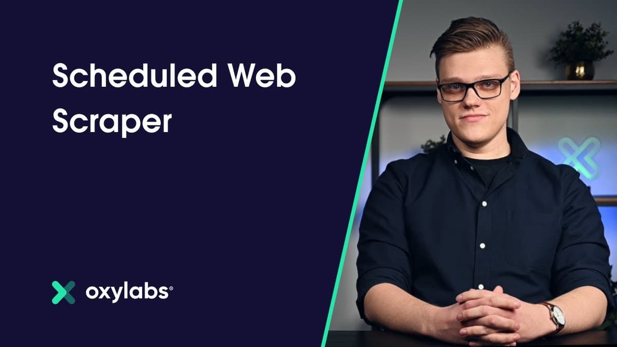 Automated Web Scraper With Python & Windows Task Scheduler