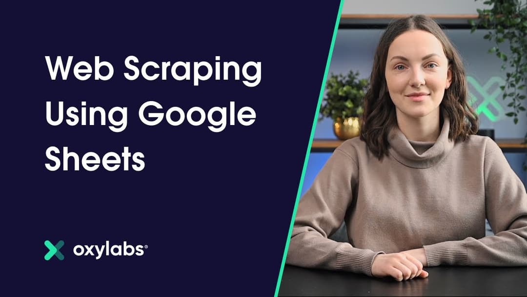 How to Scrape Website Data With Google Sheets