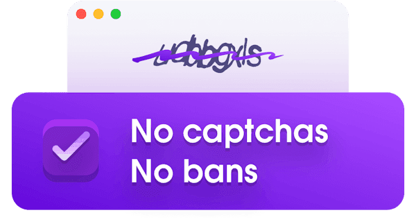 No captchas
