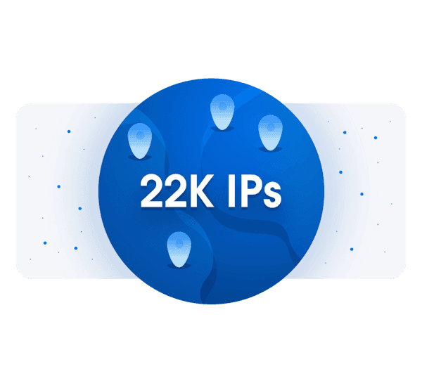 22K IPs - pool size