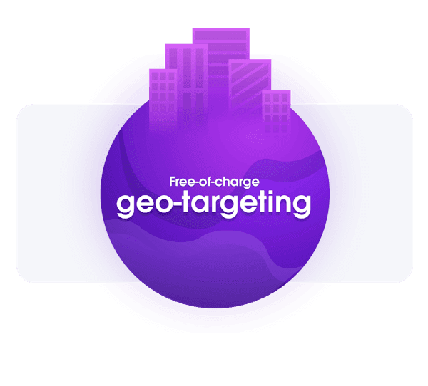Precise targeting with no hidden fees
