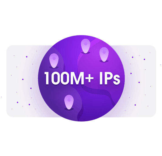 100M+ IPs