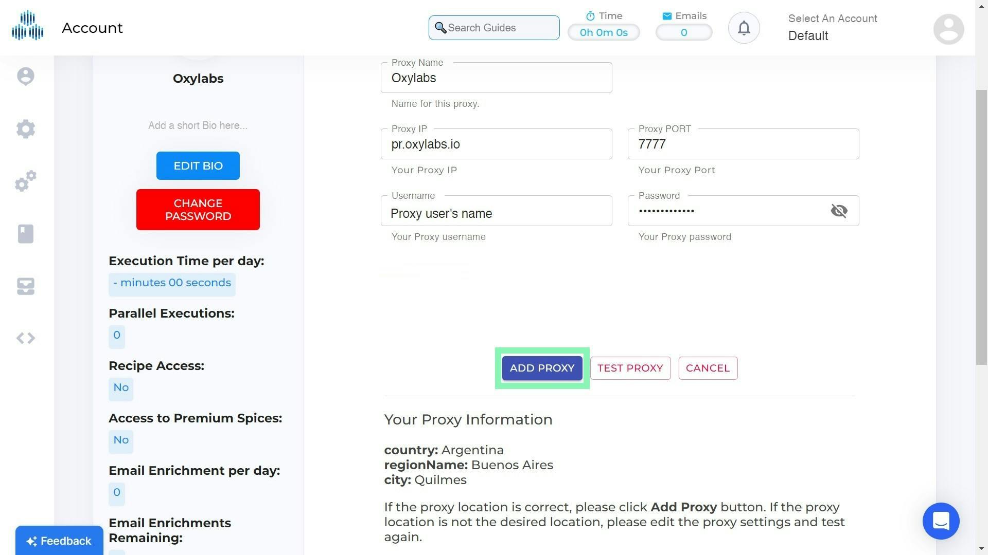 Integrating Residential Proxies