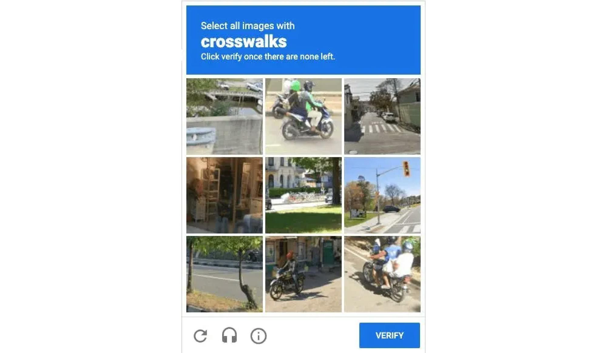 reCAPTCHA example