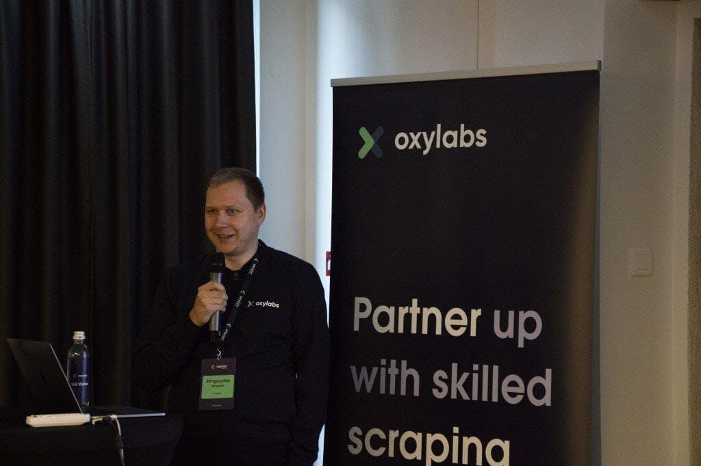 Rimgaudas Mazgelis, Head of Research Department @Oxylabs