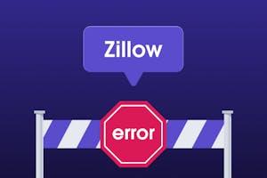 Zillow Request Blocked Crawler Detected