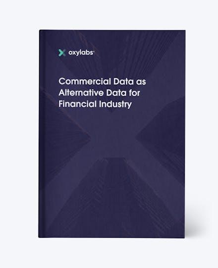 Commercial Data as Alternative Data for Financial Industry