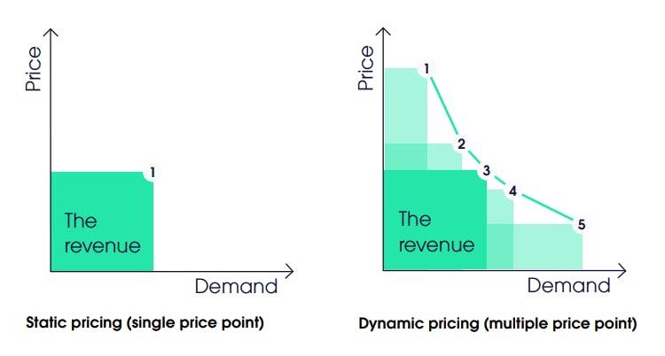 Dynamic pricing vs. Static pricing