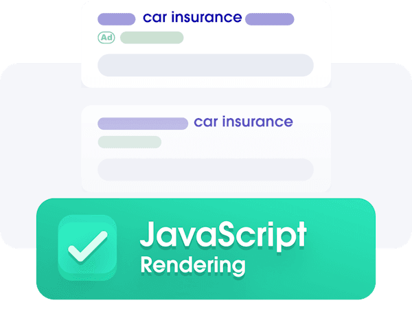 JavaScript rendering