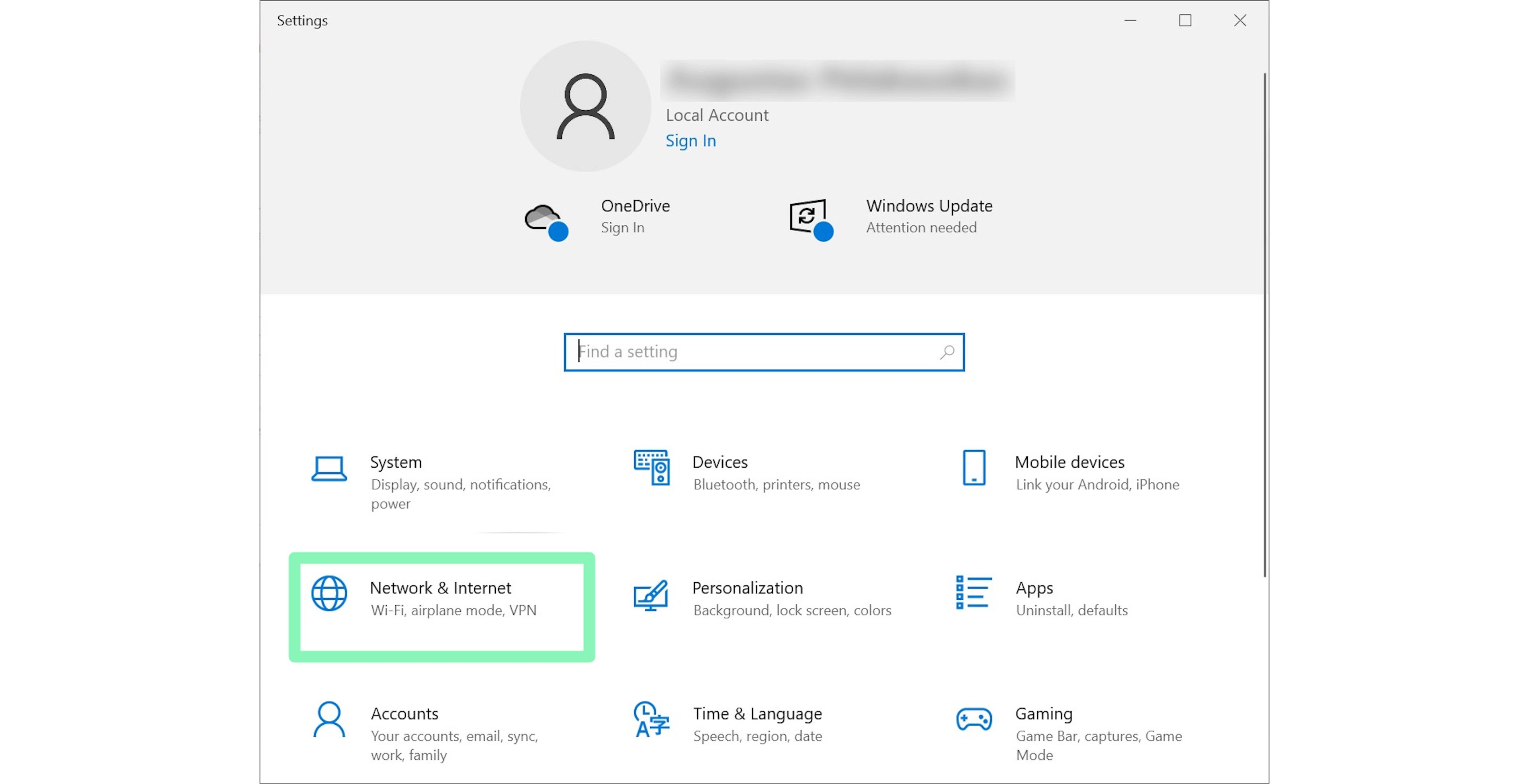 How to set up a proxy server for Windows