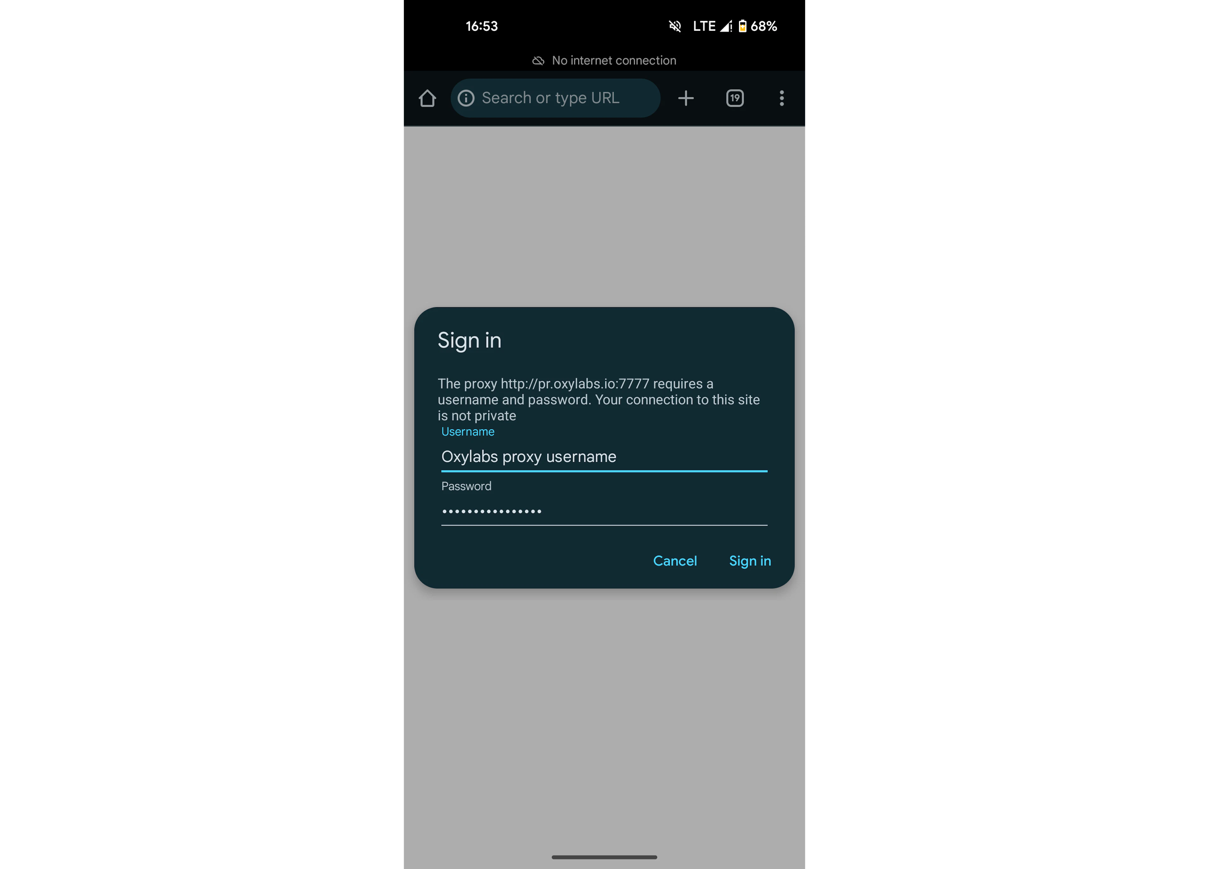 How to set up a proxy server for Android