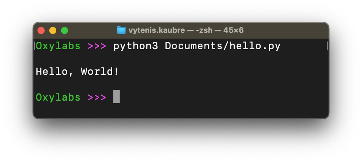 How To Run A Python Script In Terminal