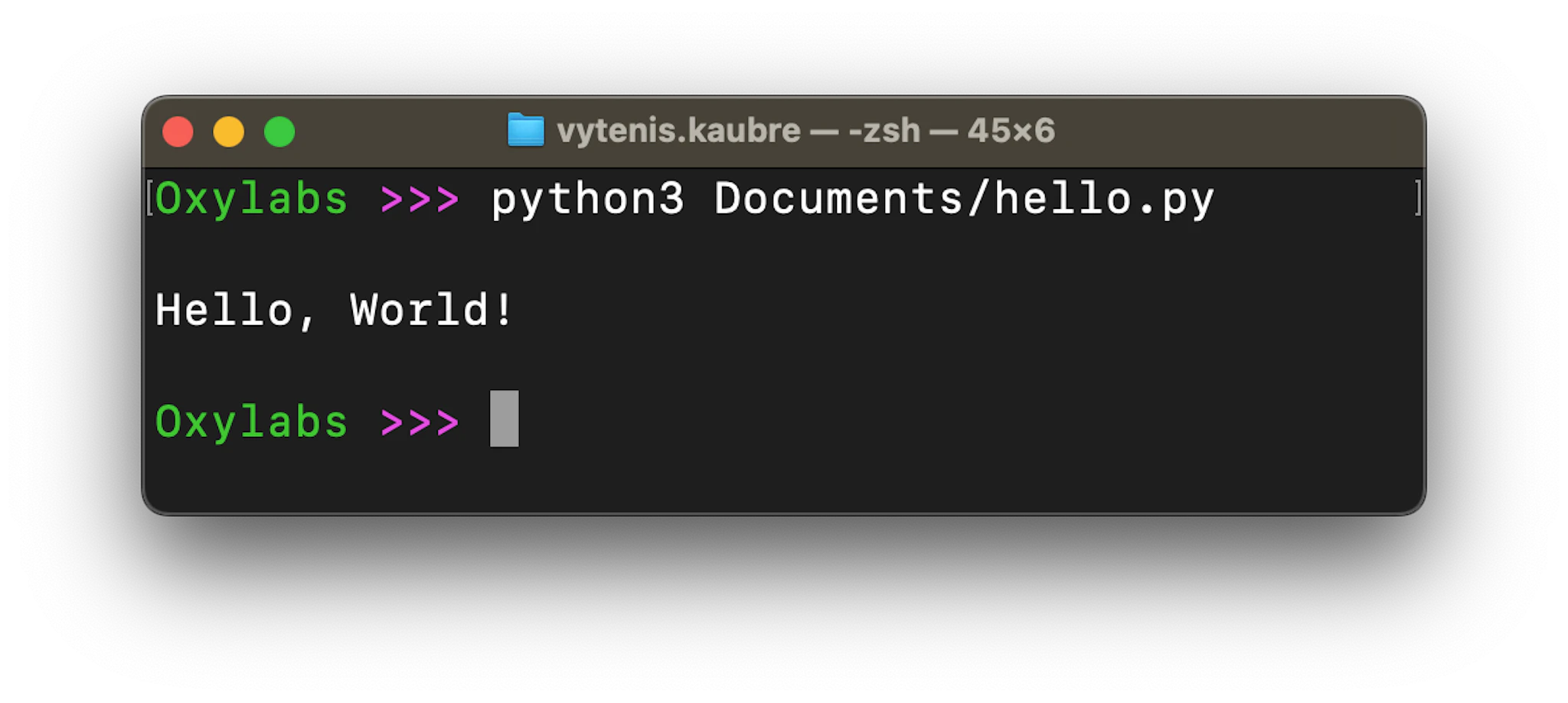 How To Run A Python Script In Terminal