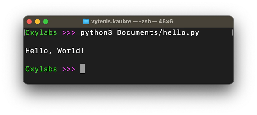 How To Run A Python Script In Terminal
