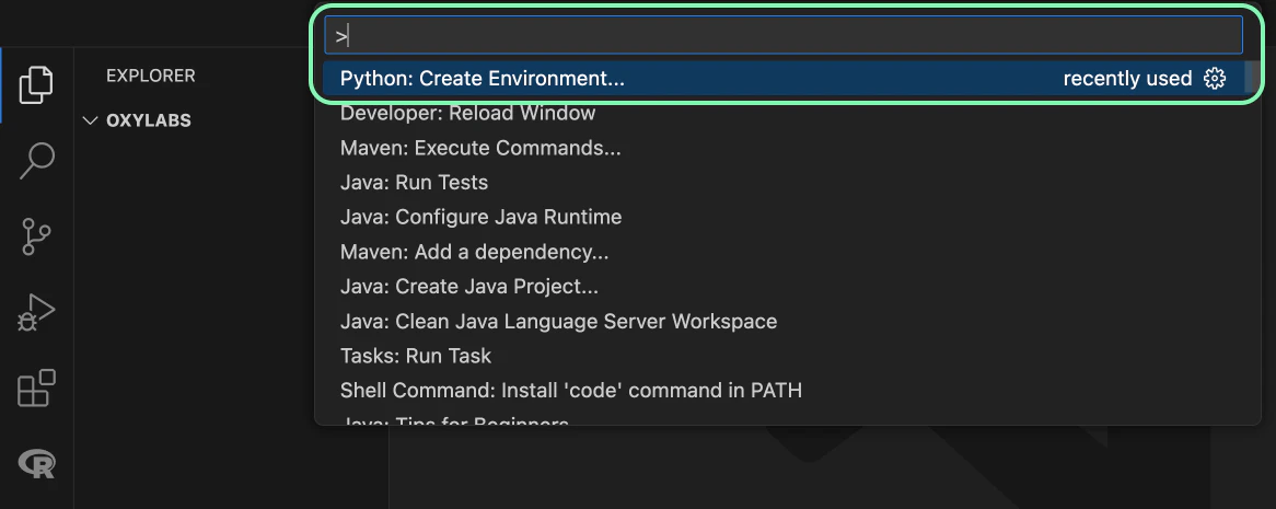 Creating a virtual Python environment