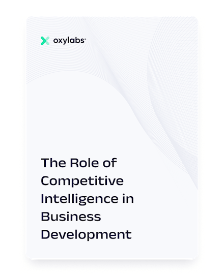 The Role of Competitive Intelligence in Business Development