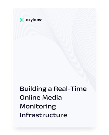 Real-Time Online Media Monitoring Infrastructure