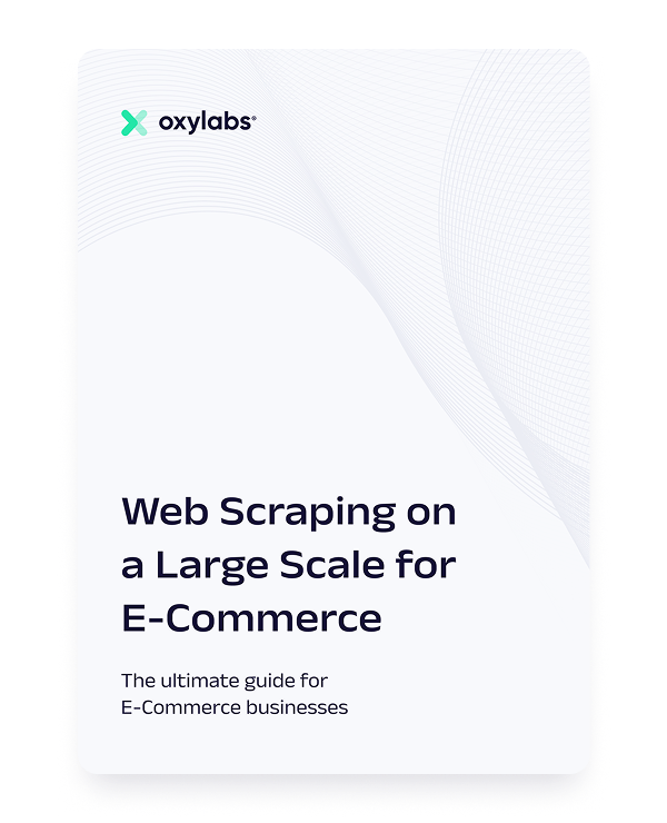 Web Scraping on a Large Scale for E-Commerce