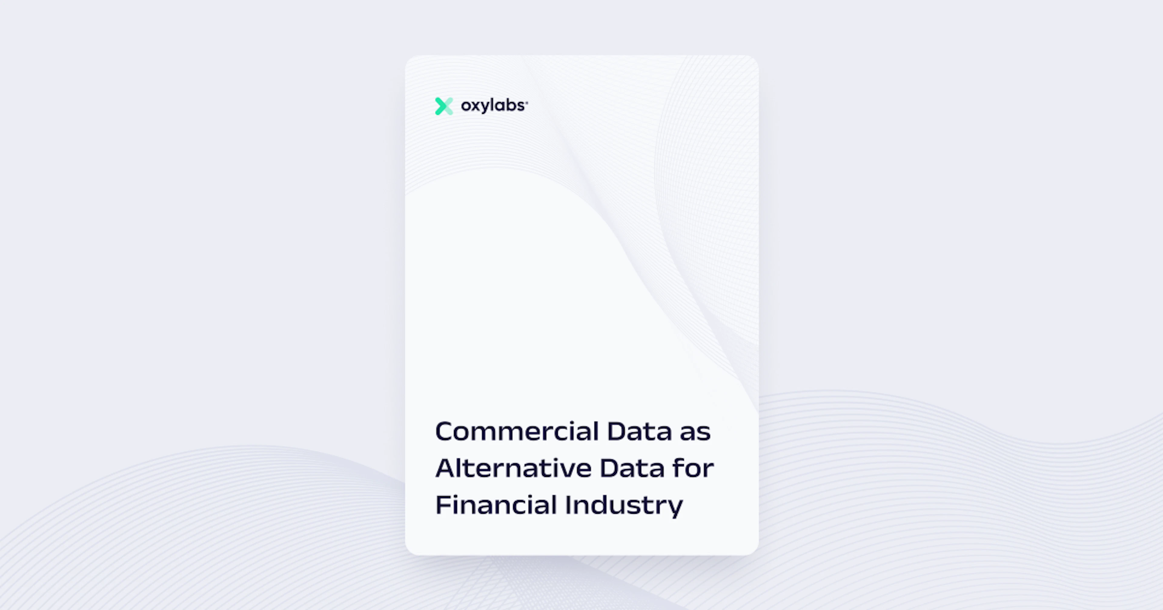 Free White Paper: Commercial Data as Alternative Data for Financial Industry