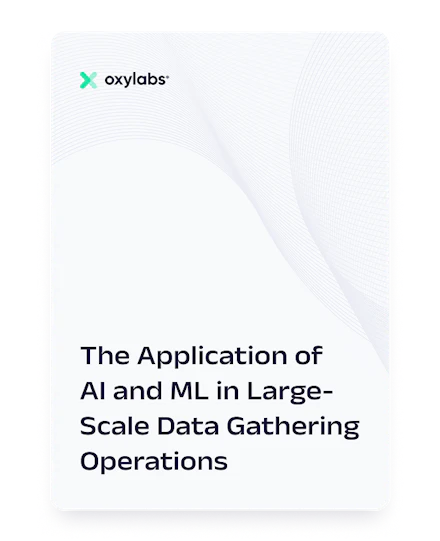 The Application of AI and ML in Large-Scale Data Gathering Operations