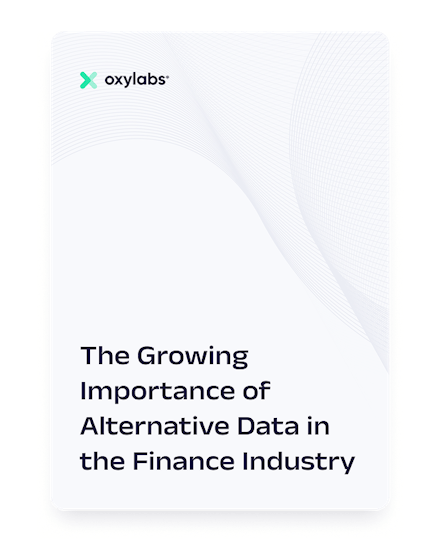 Alternative Data Brings Opportunities to The Financial Sector