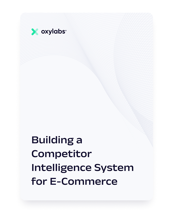 Building a Competitor Intelligence System for E-Commerce