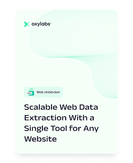 Scalable Web Data Extraction With a Single Tool for Any Website