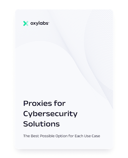Proxies for Cybersecurity Solutions