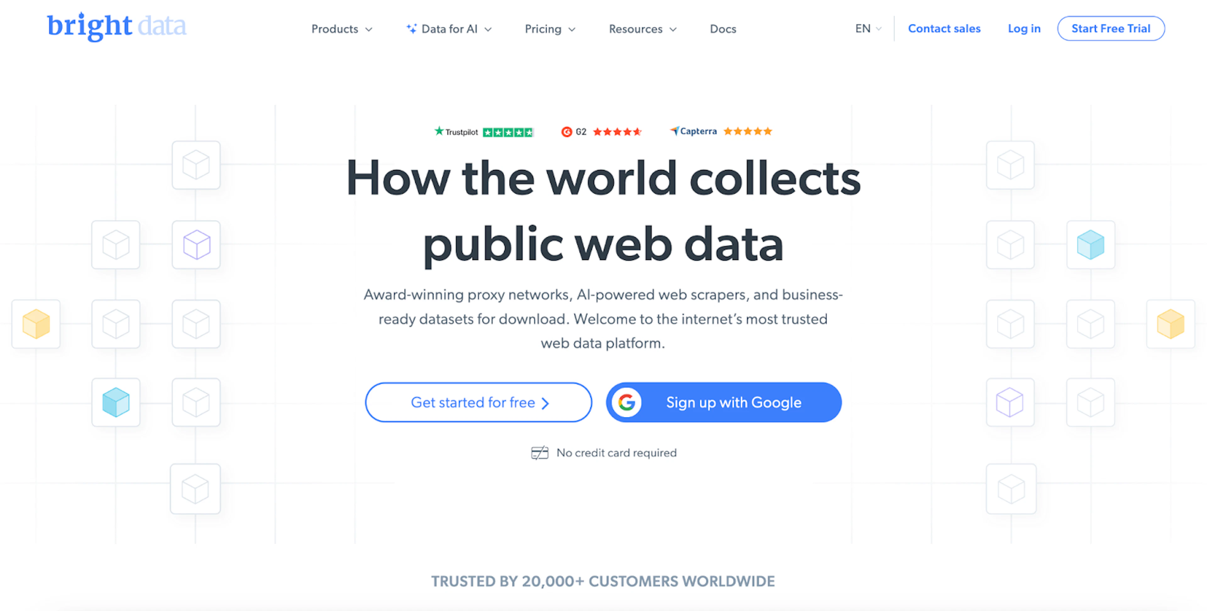 bright data homepage