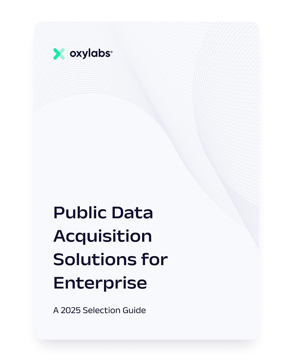 Public Data Acquisition Solutions for Enterprise: A 2026 Selection Guide