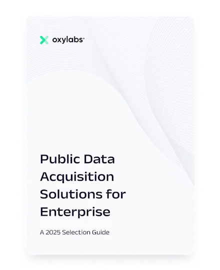 Public Data Acquisition Solutions for Enterprise: A 2026 Selection Guide