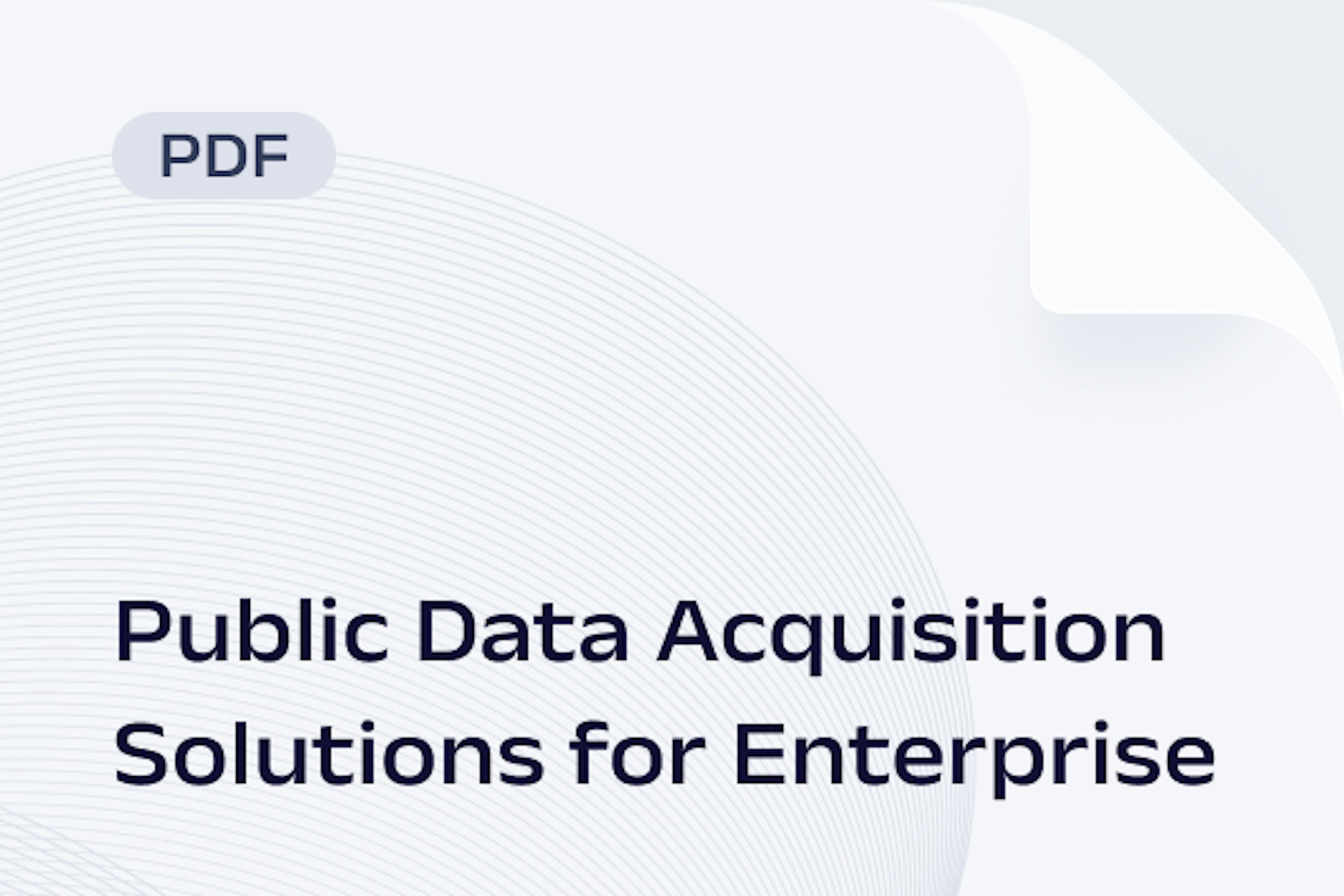 Public Data Acquisition Solutions for Enterprise: A 2026 Selection Guide