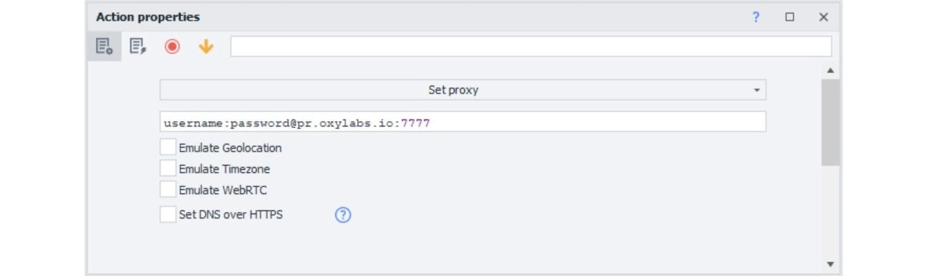 Configuring Residential Proxies