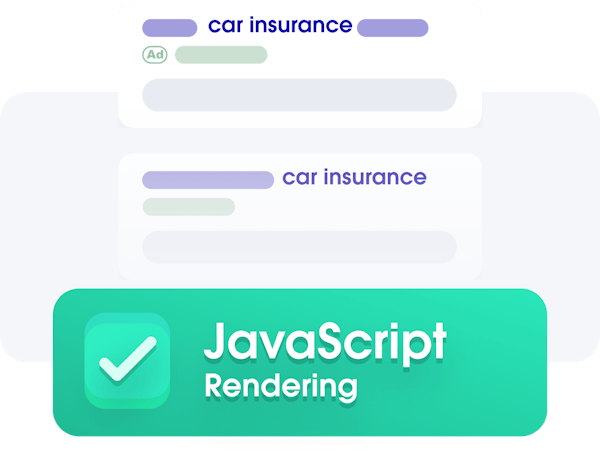 JavaScript rendering