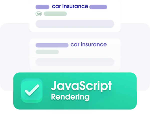 JavaScript rendering