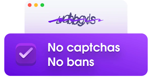No captchas