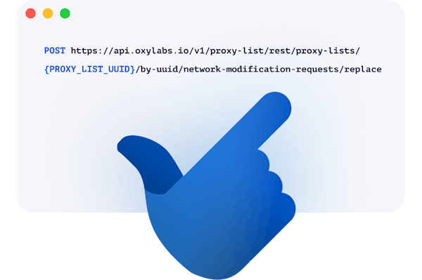 Easy proxy pool management