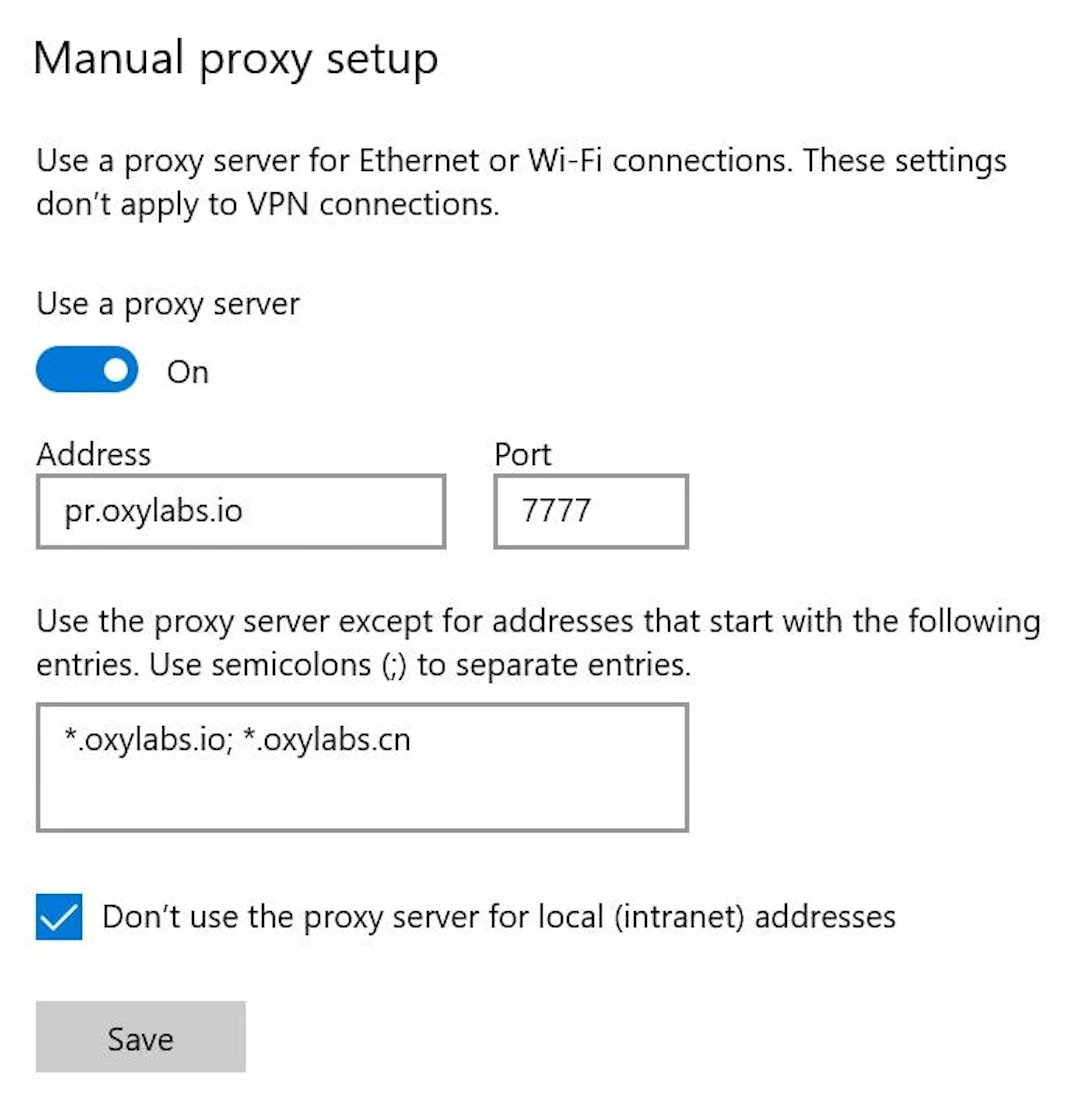 How to Set Up a Proxy on Windows 10 & 11
