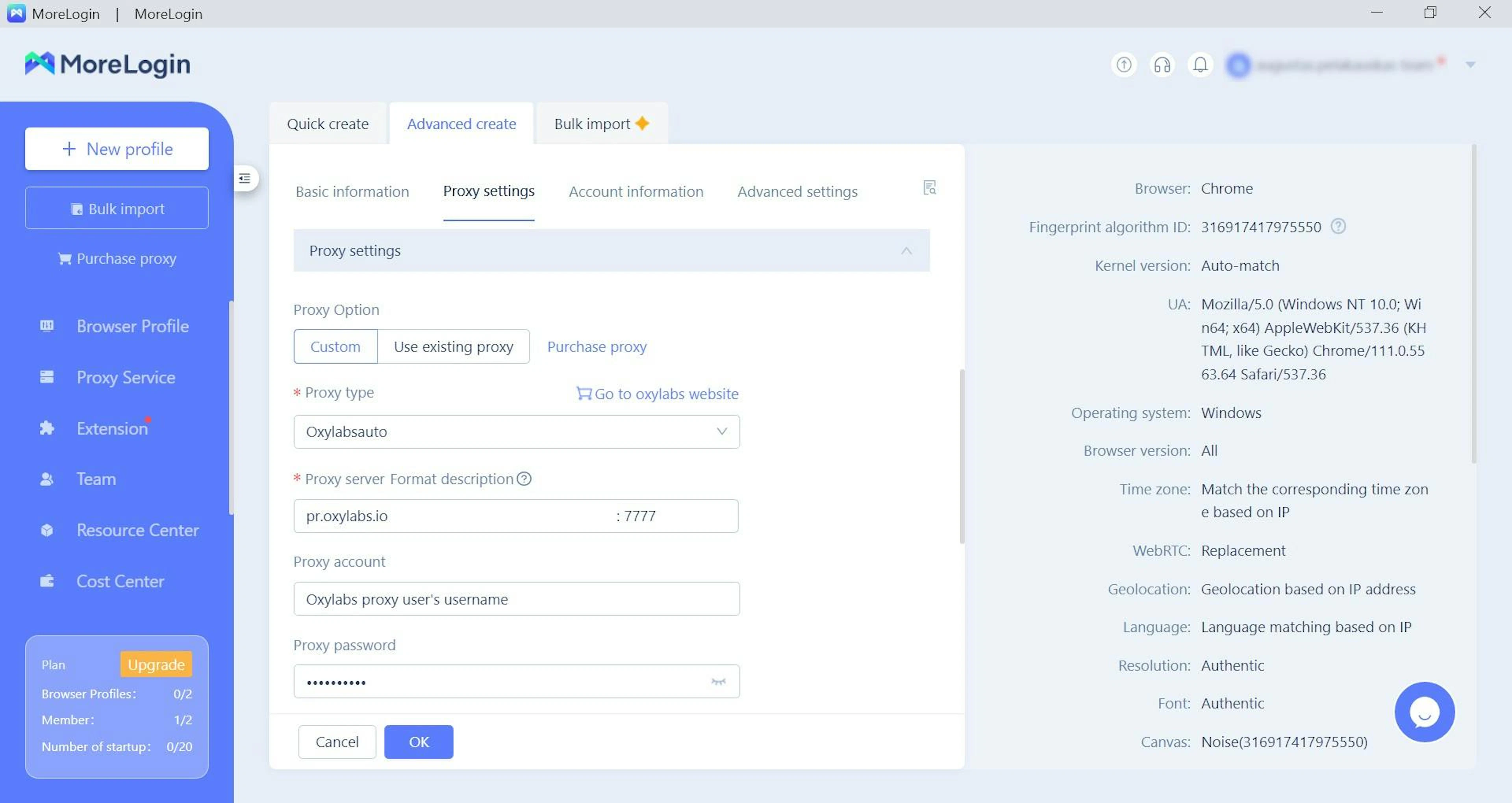 Configuring Residential Proxies