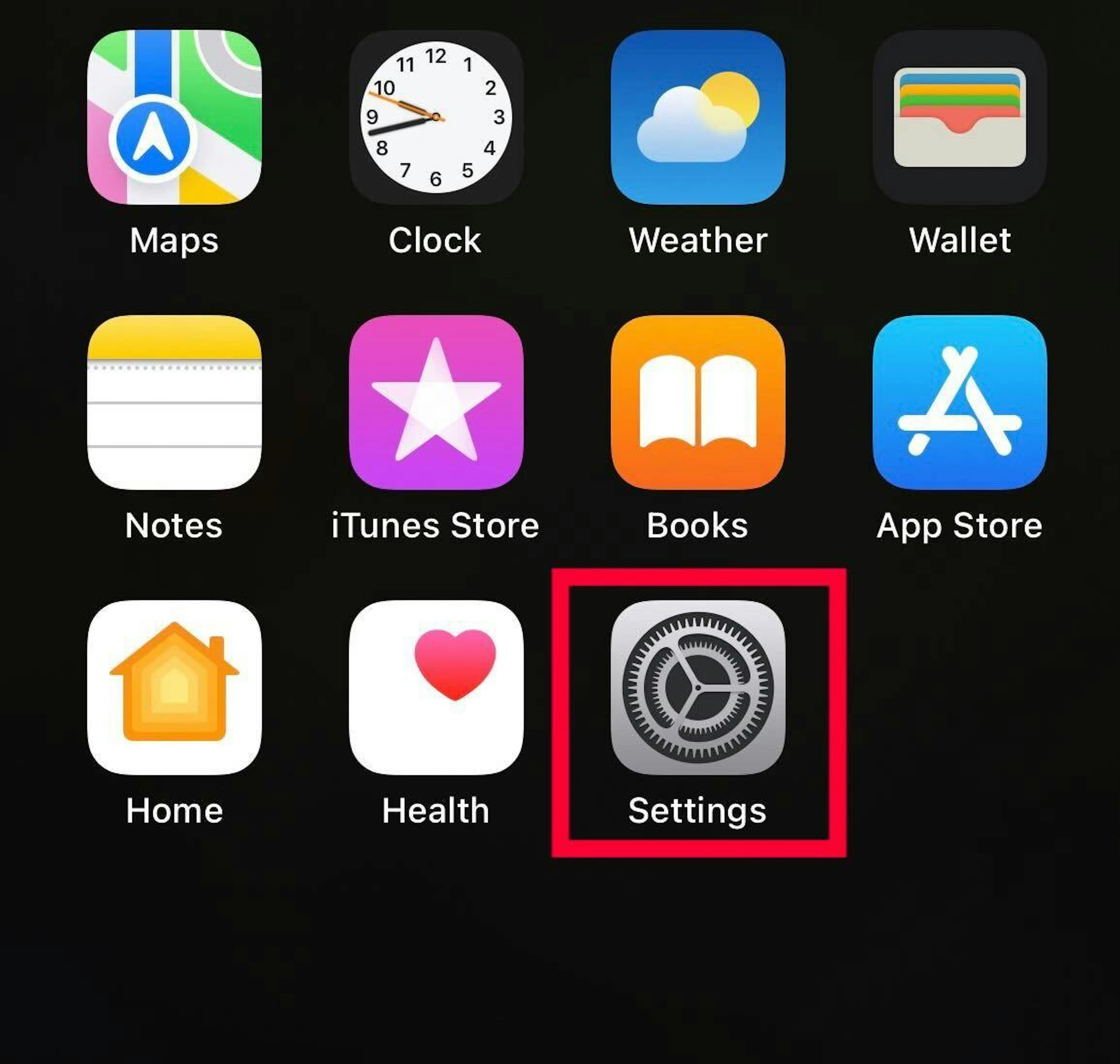 settings
