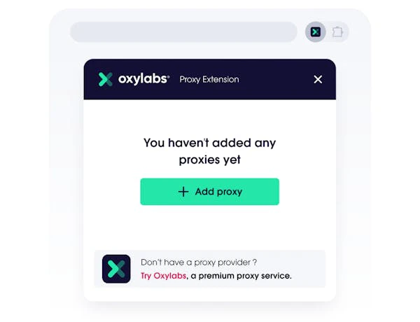 How to set up Oxy Proxy Chrome Extension