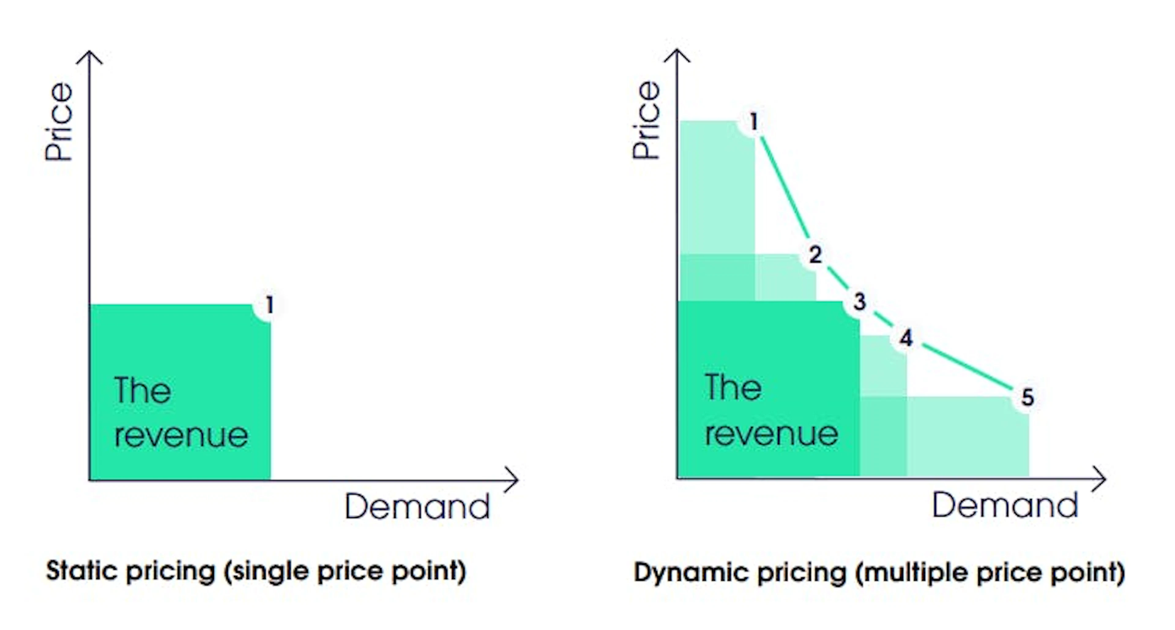 Dynamic pricing vs. Static pricing