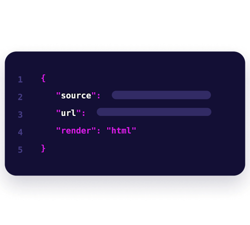 Custom browser instructions example visuals