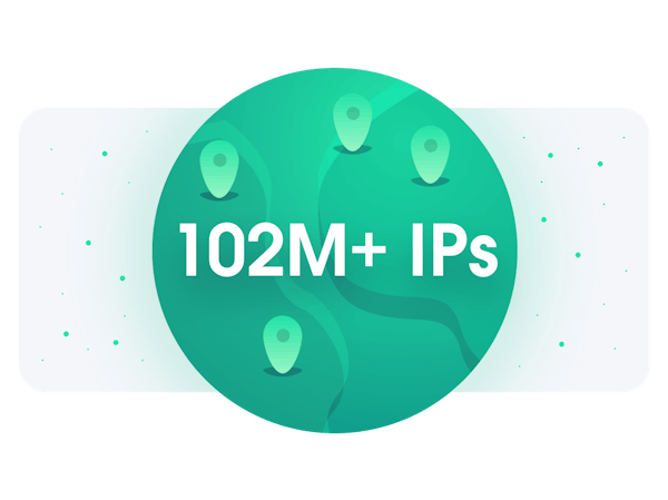 Web Unblocker uses 177M+ IPs so users can access localized content worldwide