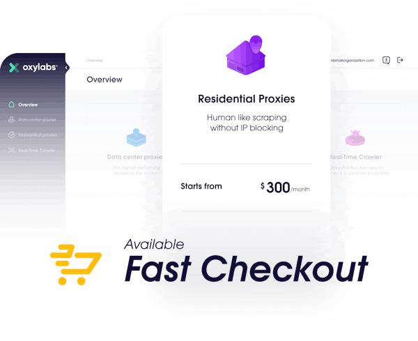 fast checkout