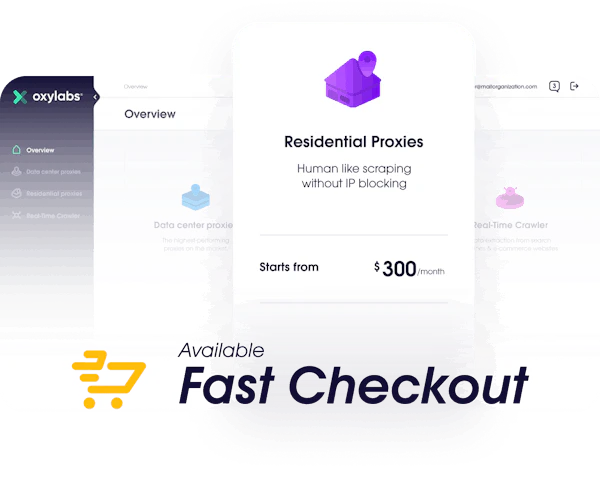 fast checkout