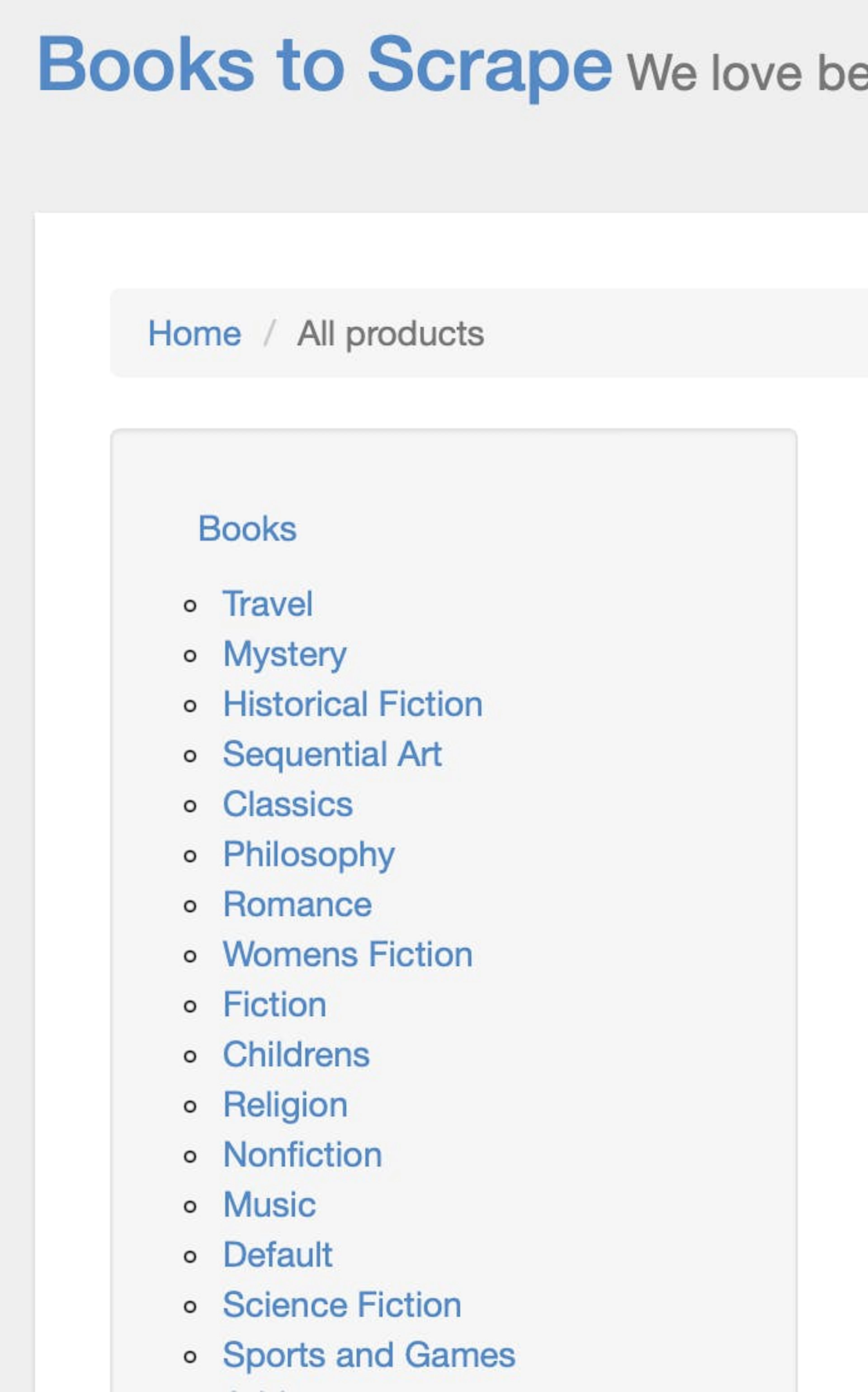 bookstoscrape – scrapy javascript rendering