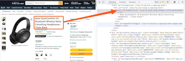 How to Web Scrape Product Data From Amazon: Python Guide