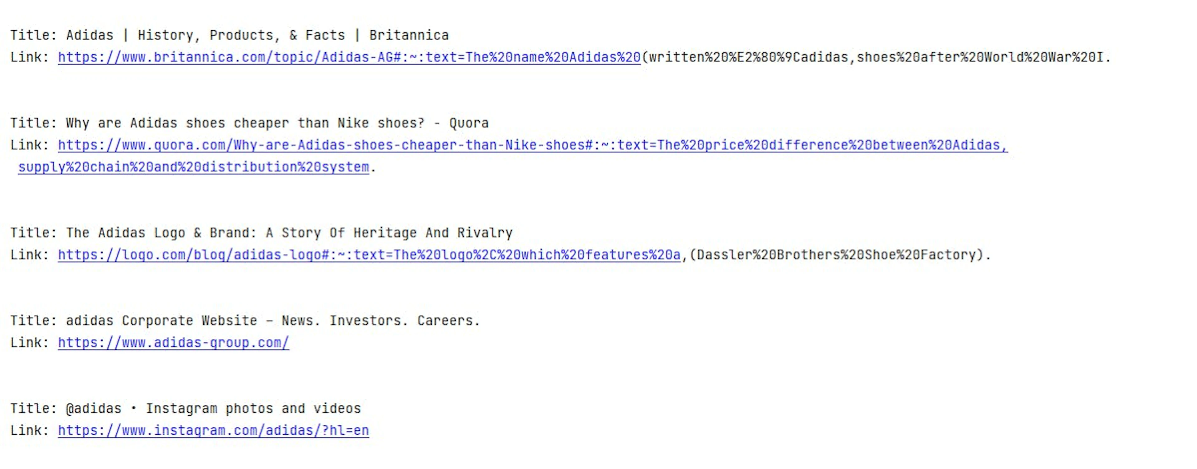web scraping dynamic sites python tutorial – output of scraping jobs