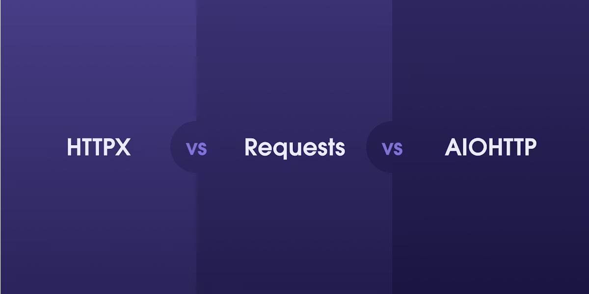 HTTPX vs Requests vs AIOHTTP visuals